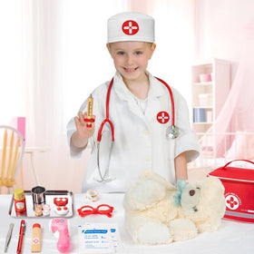 EFO SHM Doctor Kit costume enables immersive doctor role-play for toddlers