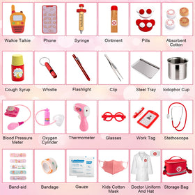 EFO SHM Doctor Kit playtime promotes empathy and bravery during role play