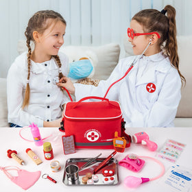 EFO SHM Doctor Kit tools laid out for body parts and tool recognition