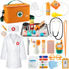 EFO SHM Kids Doctor Kit packaging box for easy storage and gifting.