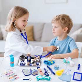 EFO SHM thermometer tool for friendly, interactive medical exams during play.