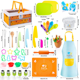 EFO SHM fruit cutters and cookie cutters laid out for creative shaping