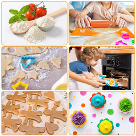 EFO SHM kid-friendly chef hat and apron ready for dress-up kitchen play