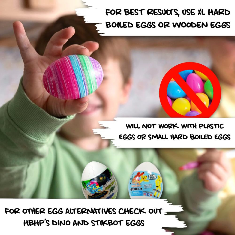 Families enjoy creative crafts with the Eggmazing all-included kit.