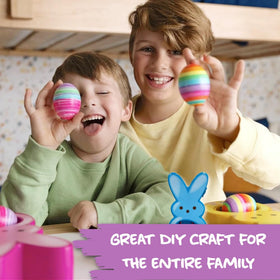 Eggmazing Battery-Required System powering decorating sessions
