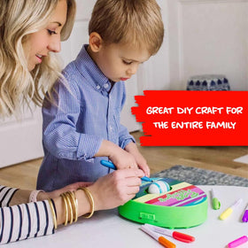 Eggmazing is easy for all ages to use and enjoy crafting eggs.