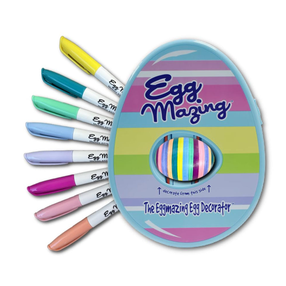Eggmazing Egg Decorator Spinner in motion for creative results.