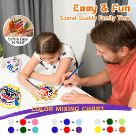 EggSun non-toxic plaster stones safe for kids crafts