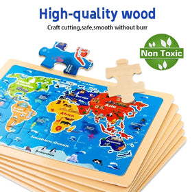 EggSun puzzle frame and guide; stays in place as kids build