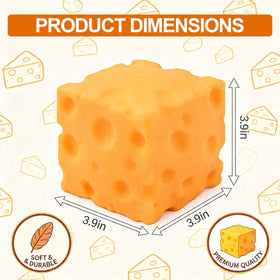 EGOSHUII cheese squishy cube color variety showcases playful options for creativity and engagement
