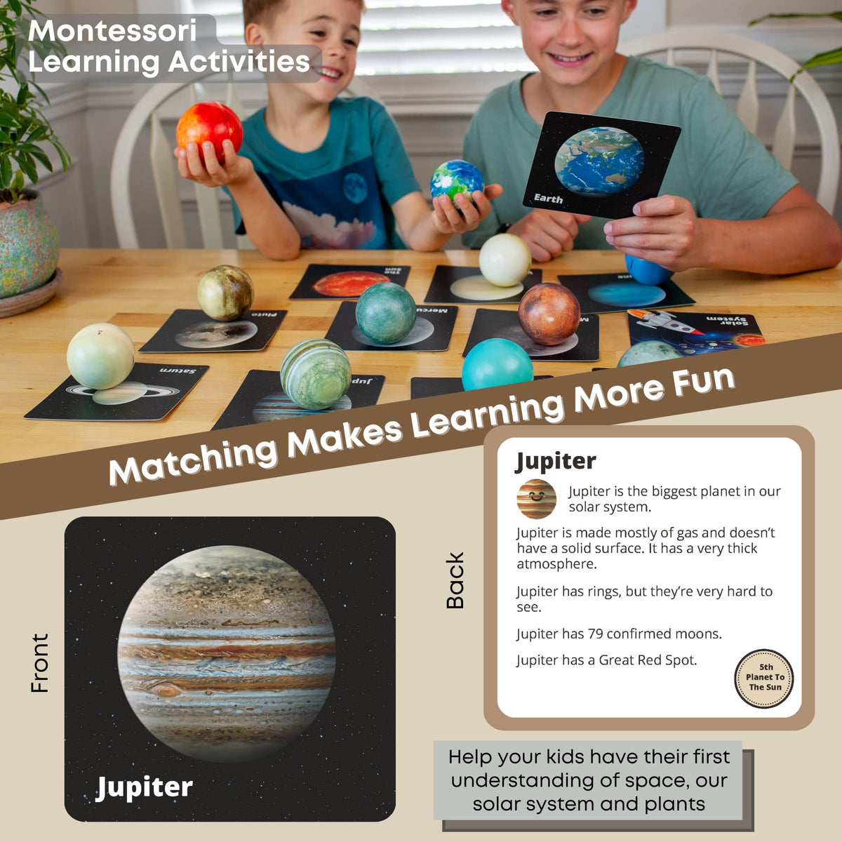 EH.DT Space Balls Mars-Jupiter-Saturn for STEM-inspired play.