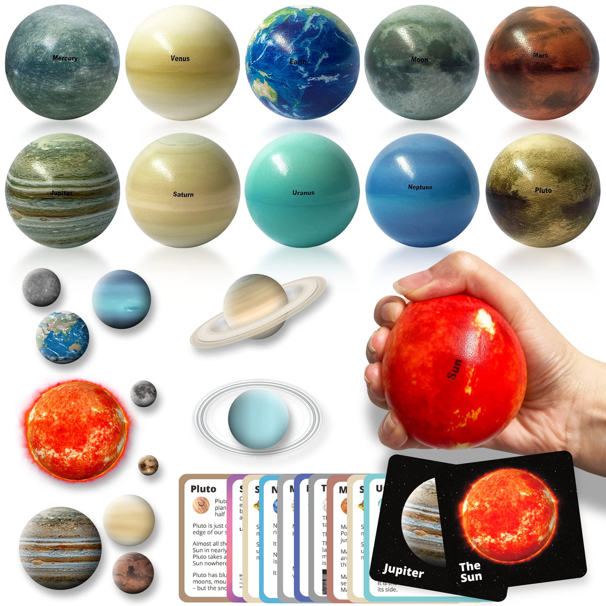 EH.DT Space Balls sun and inner planets for hands-on learning.