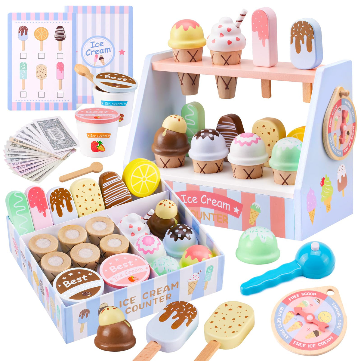 Ehome kid-friendly counter accessories keep children engaged in role play