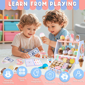 Ehome Lucky Wheel adds flavor variety during pretend shop play