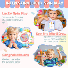 Ehome toppings bar with coins supports sharing and basic math