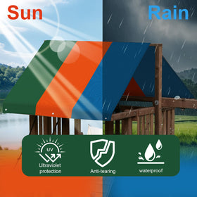EHRGK easy-installation canopy helps you refresh a playground quickly