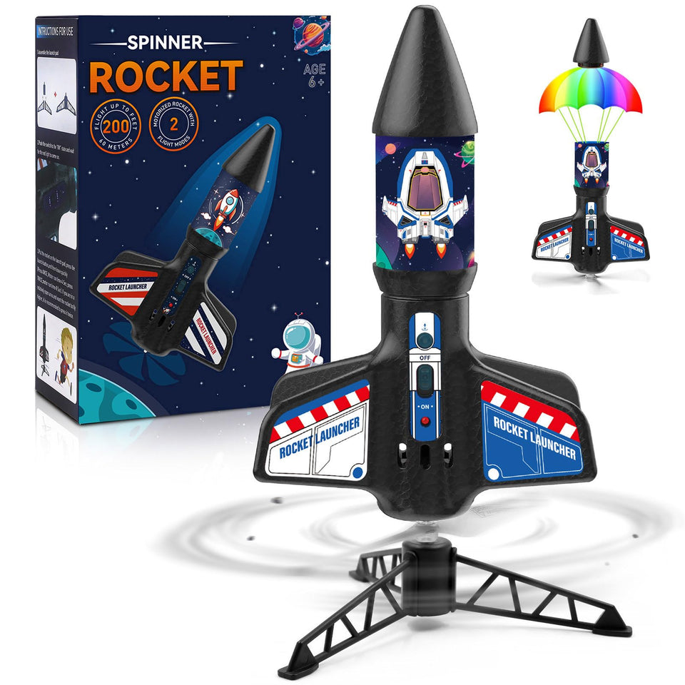 Eieymct Rocket Launcher assembled for outdoor play and easy setup