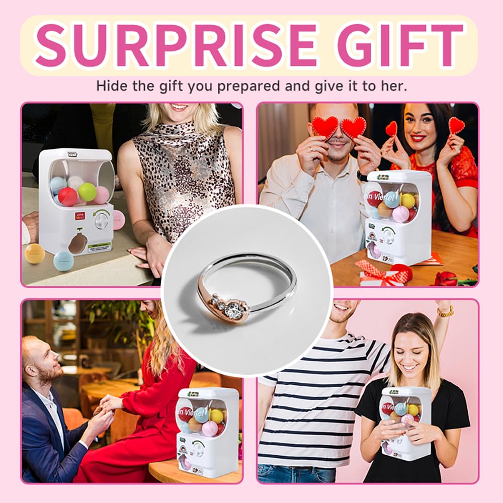 ein Viertel Gachapon machine ready for gifting packaging.