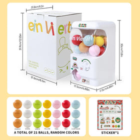 ein Viertel Home Gachapon machine side view, stylish indoor-outdoor party accessory.