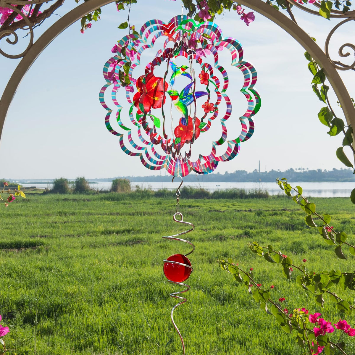 Eiryhope wind spinner gift box presenting a thoughtful hummingbird gift