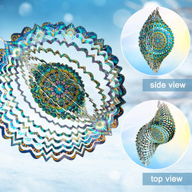 Eiryhope wind spinner hanging decor yard easy setup and breezy rotation.