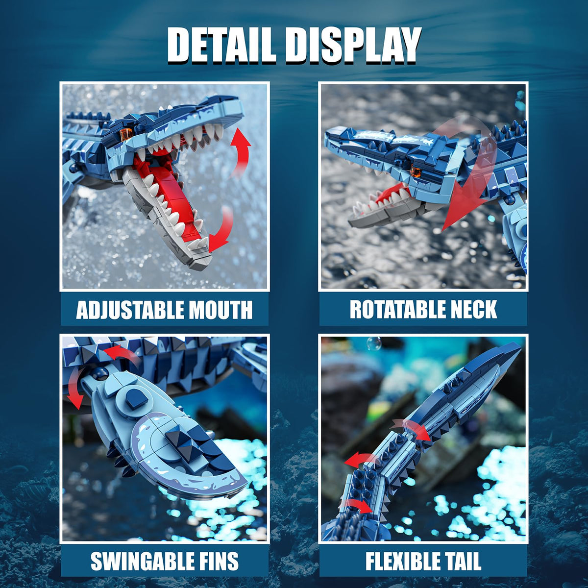 EITOLNR 805-piece kit offers a substantial, collectible model