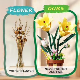 EITOLNR Lily bonsai maintenance-free decor for effortless styling.