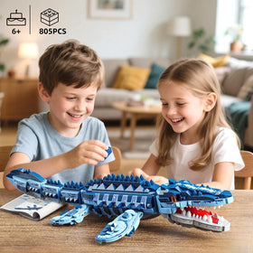 EITOLNR Ocean dinosaur display model enhances shelf decor