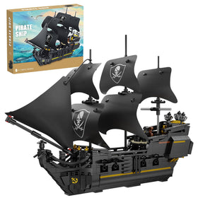 EITOLNR Pirate Ship front view, ideal for shelf display and discussion.