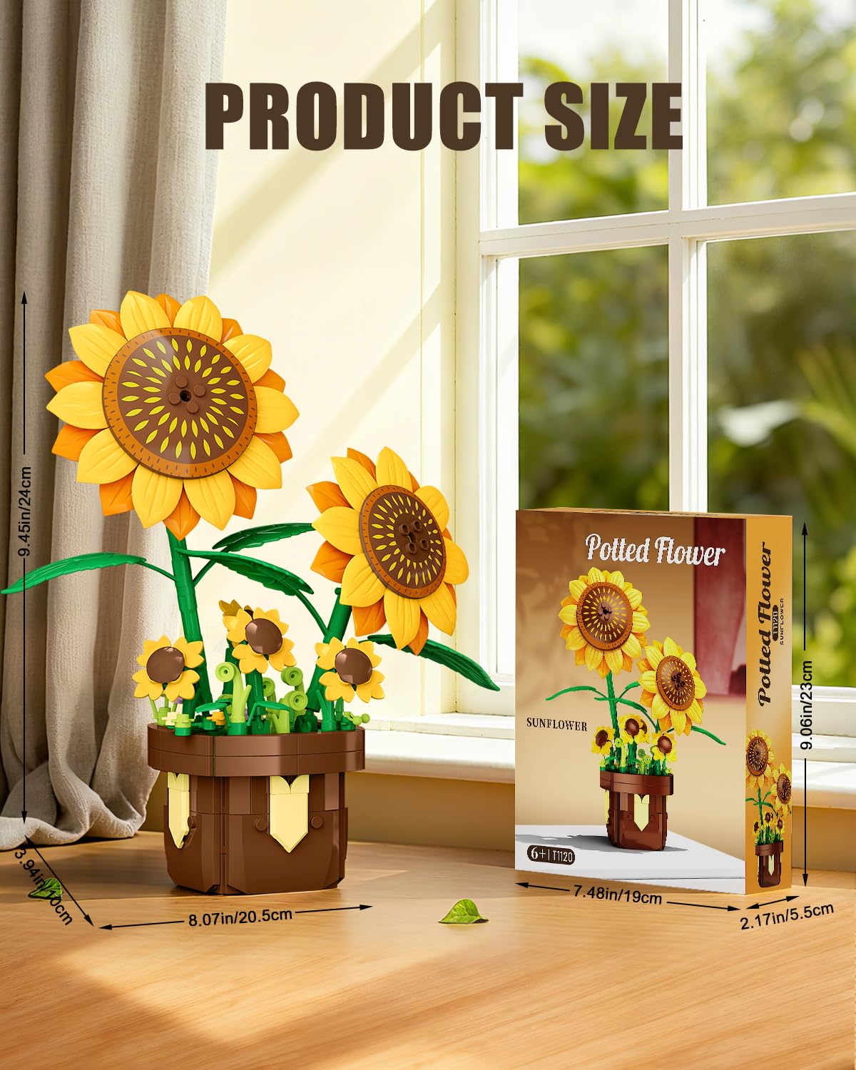 EITOLNR gift-ready sunflower bouquet ideal for gifting