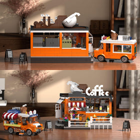 EITOLNR Workbench with coffee machine and shelves enhances realistic barista play