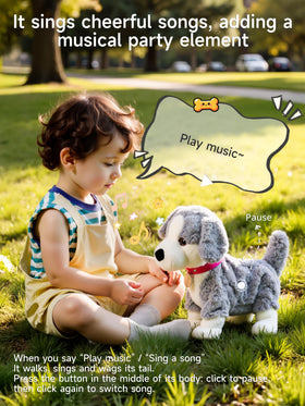 eJog Pup hello doggie head shake and bark for interactive greetings