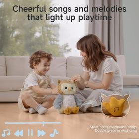 eJog Pup Owl built-in music for soothing melodies