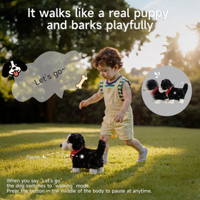 eJog Pup sings and plays music during playtime