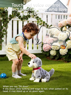 eJog Pup voice-activated dog sings and walks, inviting imaginative adventures