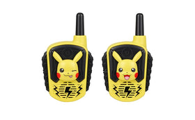 eKids walkie talkies with batteries included for instant use.