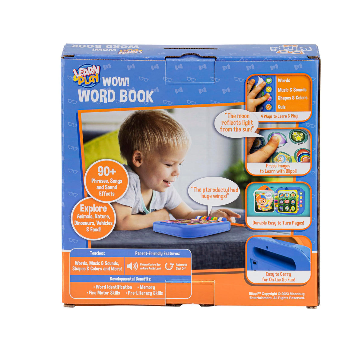 eKids Blippi Book a perfect gift for curious toddlers.