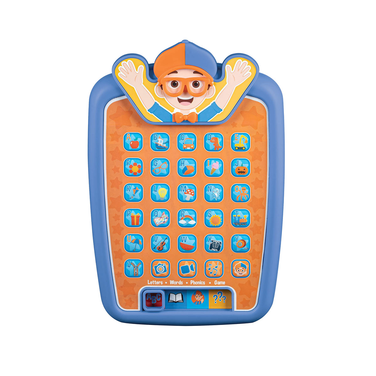ekids Blippi learning tablet Letters: engaging alphabet activities for early learners