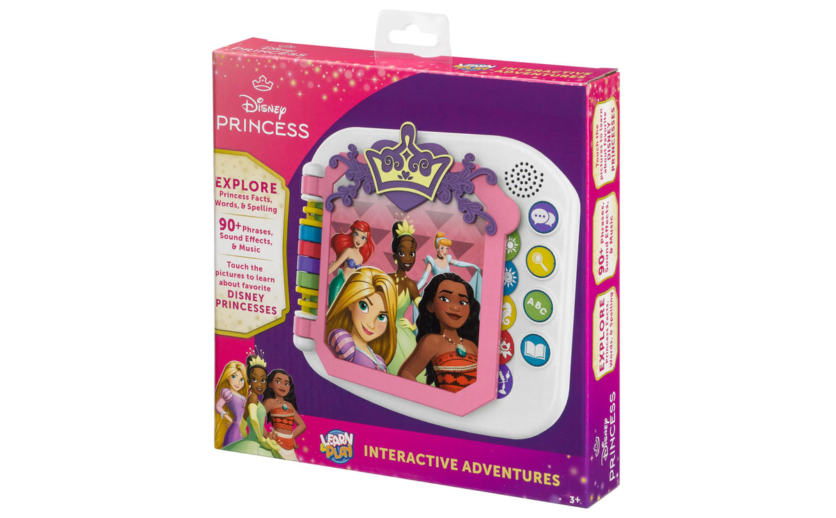 eKids Disney Princess interactive book gift-ready packaging for kids