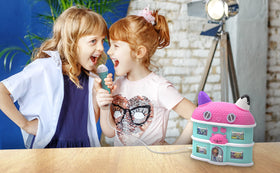 ekids Gabbys Dollhouse windows reveal sound effects to spark imaginative storytelling.