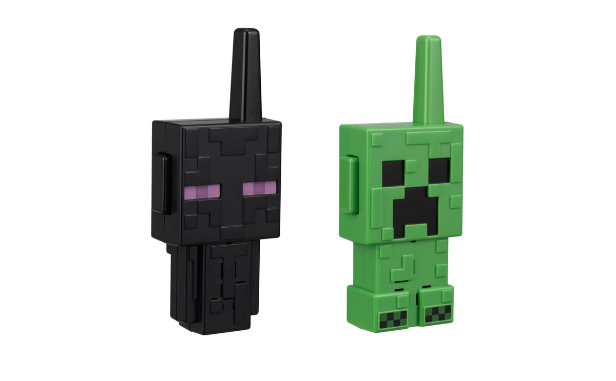 ekids Minecraft Walkie Talkies extended range in field test.
