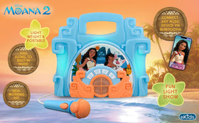 eKids Moana microphone attachment for amplified performance