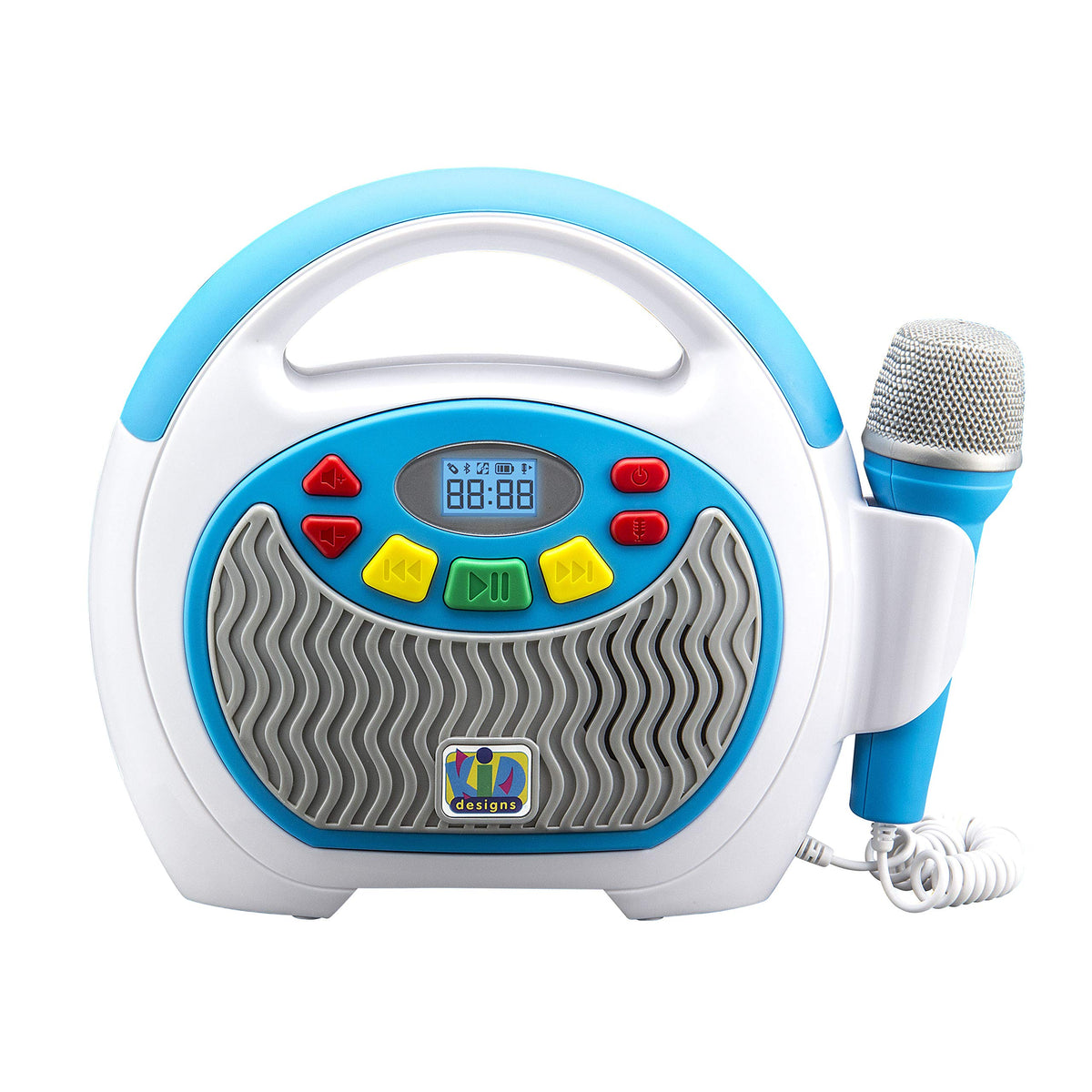 ekids Mother Goose Club karaoke mic for kids, easy sing-alongs and performance playtime