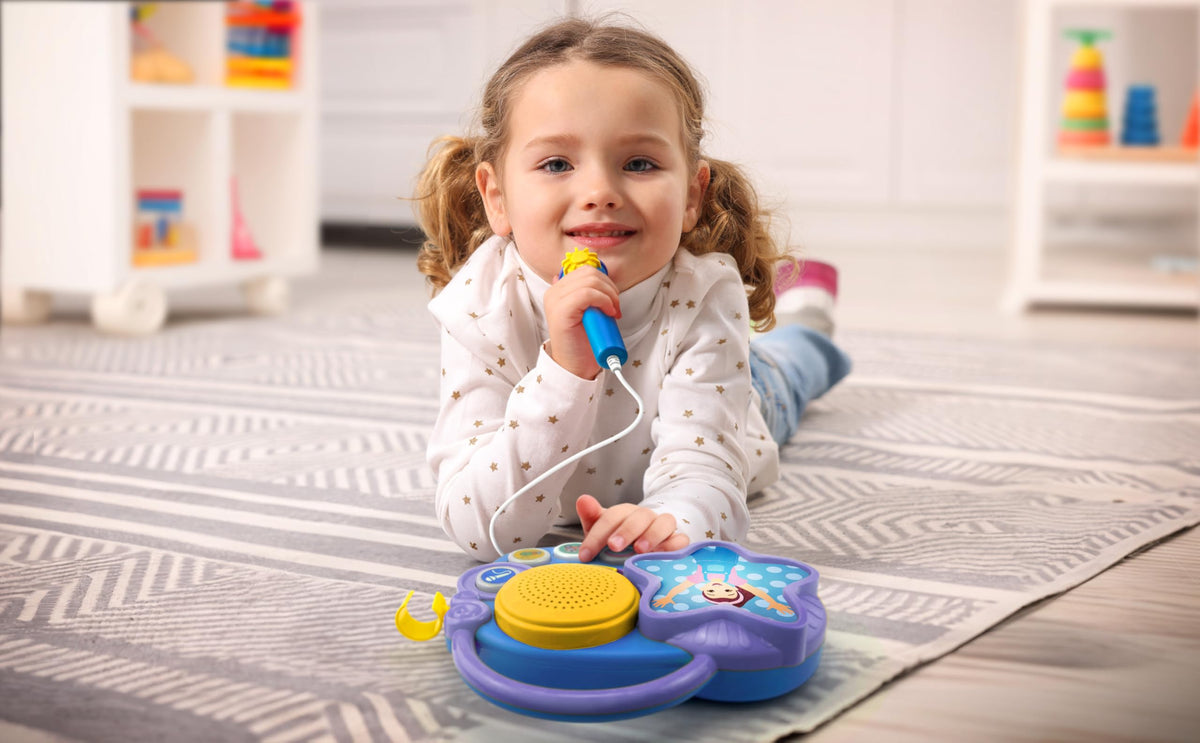 eKids Ms Rachel built-in songs list for easy at-home singing sessions.