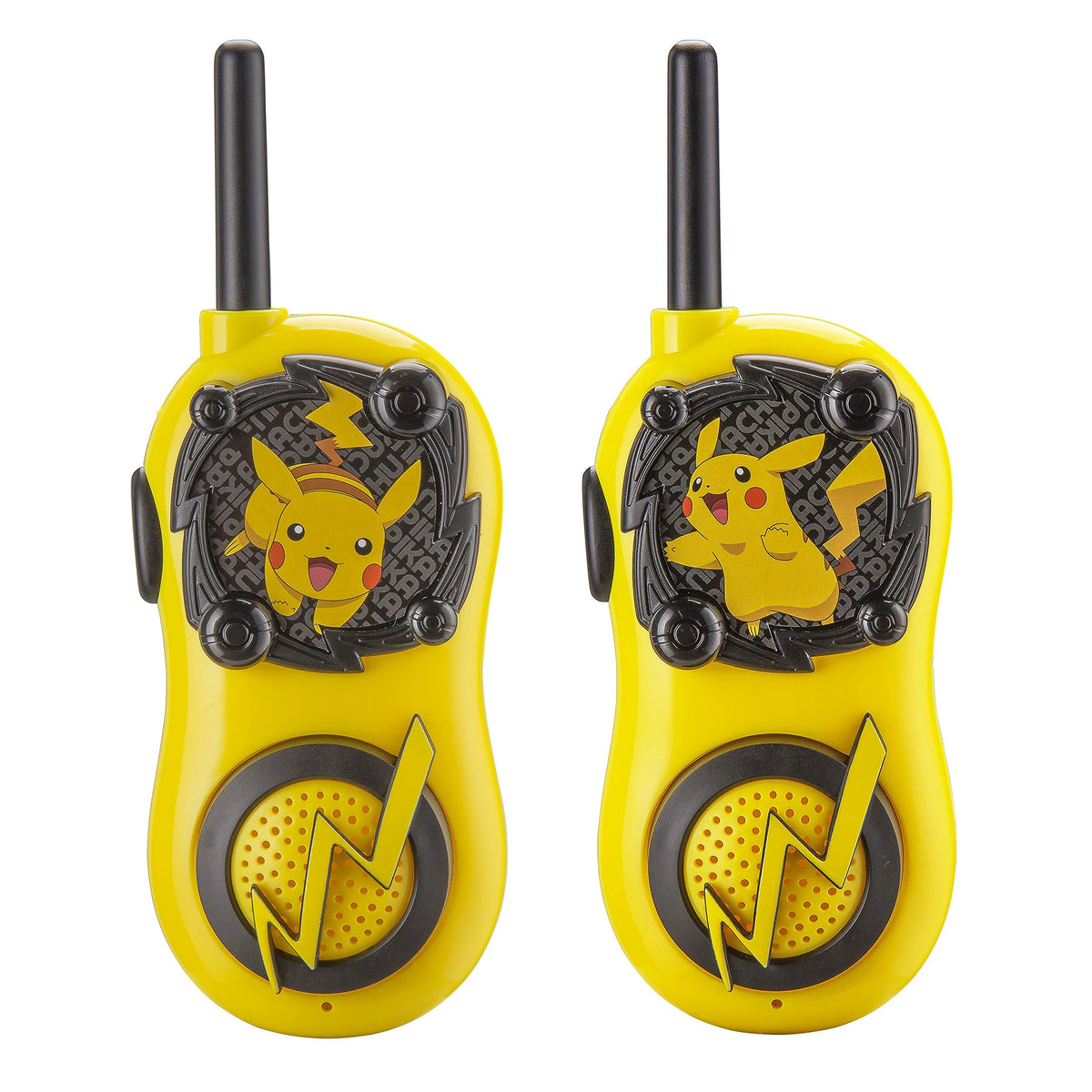 eKids Pokemon Walkie Talkies with Pikachu design for fun outdoor adventures.
