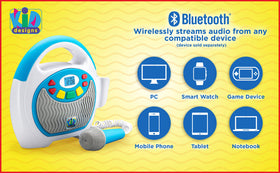 ekids portable kid karaoke speaker with microphone for on the go