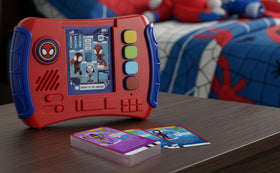 ekids Spidey Web-Ster character-facts cards invite conversations about favorites