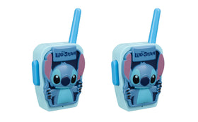 ekids Stitch walkie talkie graphics close-up with Stitch-inspired look