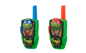 eKids TMNT walkie battery compartment highlights quick battery changes.