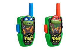 eKids TMNT walkie wrist strap enables portable play on the move.